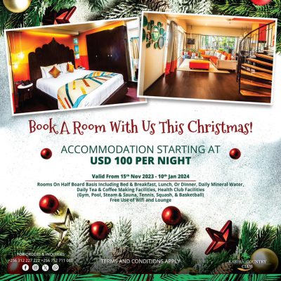Kabira Country Club Christmas is here 2023 accommodation special offer